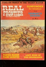 REAL FRONTIER PULP-DEC 1970-FRED HARMAN INDIAN ATTACK C VG - £69.74 GBP