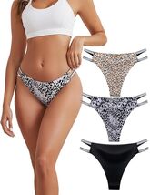 KIRIVOO Women's Leopard Print Low Cut Bikini Panties Seamless S - $197.70 KIRIVOO Women's Leopard Print Low Cut Bikini Panties Seamless S - $197.70 MXN