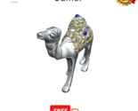 ANTIQUE Silver Plated Cast Copper Egyptian Revival Camel BOOKENDS - $47.87
