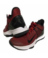 Nike Zoom Lebron Witness IV BV7427-002 Size 8.5 Mens Red Black  - $58.20