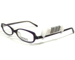 Modo Petite Eyeglasses Frames MOD 512 DKPLUM Purple Clear Cat Eye 48-17-140 - $93.52
