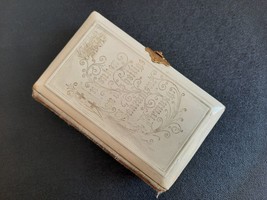 Vintage pocket Christian prayer book 1848 WINTERBERG- 7.2*11 cm. - $14.99