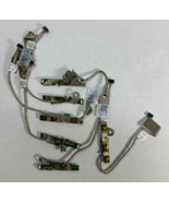 Lot 6 OEM Dell Inspiron 13 7347 7348 Power+Volume Buttons Board with Cab... - $28.71