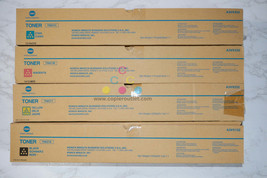 New OEM Konica Minolta BizHub PRESS C71hc,C83hc CMYK Toner Set TN621CMYK - £343.45 GBP
