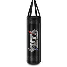 Yuth Banana Bag Black Unfilled, Muay Thai Punching Bag MMA Tall Punching Bag - £102.82 GBP+