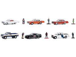 The Hobby Shop Set of 6 Pcs Series 15 1/64 Diecast Cars Greenlight - £49.76 GBP