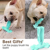 Rubber Dog Chew Toys Dog Toothbrush Teeth Cleaning Toy Dog Pet Toothbrushes Brus - £6.37 GBP