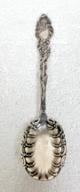 1847 Rogers Bros Antique Silver Plate 1893 Columbia Shell Sugar Spoon 5 ... - $12.38