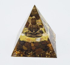 Buddha Pyramid ~ Orgone Energy Generator For Wisdom In Love, Compassion, Enlight - £19.61 GBP