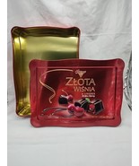 *Empty Tin* Zlota Wisnia W Likierze Empty Tin 9&quot; X 7&quot; X 2 1/2&quot; - $295.48 MXN