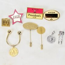 AVON Service Pins President's Club + More Lot of 9 - $10.77