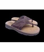 Chunky Platform Sandals Y2K Brown Leather Thong Faded Glory Size 8 Women... - $79.69