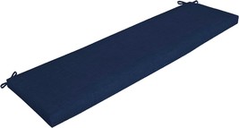 Arden Selections Outdoor Bench Cushion, 46 X 17, Rain-Proof, Fade Resist... - $41.99