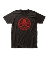 Marvel Comics Captain America Red Hydra Logo Adult T-Shirt NEW UNWORN - $19.99