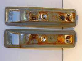 1966 67 68 69 70 Plymouth Satellite Dodge Coronet Armrest Bezels OEM 258... - $1,252.54 MXN
