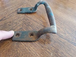 Old Antique Door Trunk Pot Pull Lift Handle Architectural Salvage Hardware - £14.78 GBP