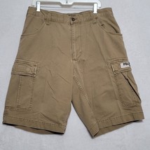 Polo Jeans Co 67 Ralph Lauren Cargo Freighter Shorts Mens 34 Brown Casual - £25.72 GBP