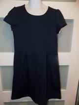 Cat &amp; Jack Navy Blue Ponte Dress School Uniform Size M (7/8) Girl's NEW - $15.30