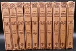 William Jennings Bryan World&#39;s Famous Orations First Edition 1906 Ten Volume Set - £45.72 GBP