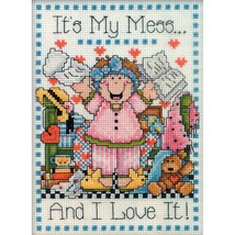 DIY Design Works My Mess Counted Cross Stitch Kit 9769 - $19.95