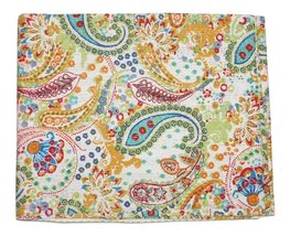 Kantha Quilt Indian Handmade Kantha Quilt Paisley White Cotton Kantha Stitched B - £39.68 GBP+