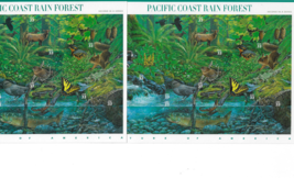 US Stamps/Postage/2 Sheets Sc #3378 Pacif Coast Rain Forest MNH F-VF OG FV $6.60 - £4.63 GBP