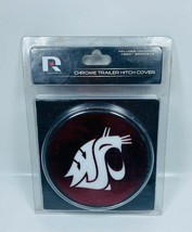 Chrome Trailer Hitch Cover - Washington State Cougars - £19.72 GBP