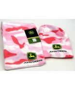 John Deere Hat &amp; Scarf Pink - £47.62 GBP