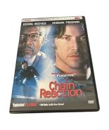 Chain Reaction DVD 1996 Chain Reaction Keanu Reeves Morgan Freeman Actio... - $7.20