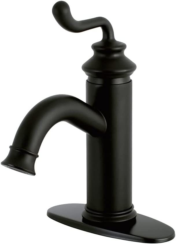 Kingston Brass LS5410RL Royale Bathroom Faucet, Matte Black - $153.99