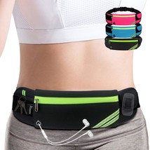 Slim Running Belt Fanny Pack,Waist Pack Bag For Hiking Cycling Workout,R... - £22.04 GBP