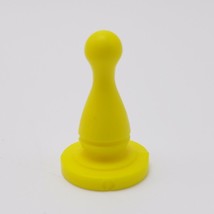 Classic Parcheesi Yellow Pawn Token Replacement Game Piece Plastic Ludo 1 inch - £1.85 GBP