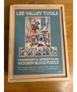 Tradesman Apprentices Wooden Block Puzzle - Lee Valley Tools - In Wood Box - $43.95