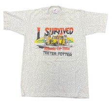 I Survived The Wheels Of Time Teeter Totter T-Shirt Medium - $19.99