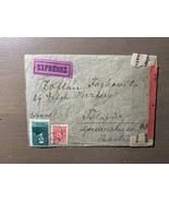 Vecchia copertina dall&#39;Ungheria alla Palestina 1940 - $9.64 CAD