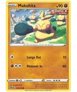 Makuhita 142/264 Common Fusion Strike Pokemon Card - £3.92 GBP
