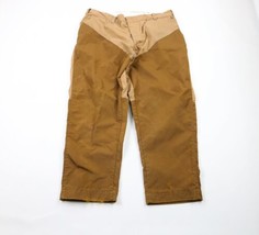 Vintage 60s Duxbak Mens 40x29 Distressed Hunting Birding Brush Field Pants USA - £55.35 GBP