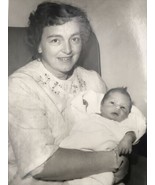 VTG 1966 Mrs Alvin Miller Holding Her 22nd Child Waseca MN Minnesota Pre... - $23.17