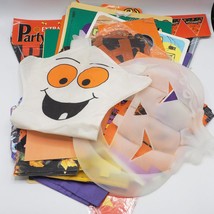 Large Lot Die Cut Halloween Decoration Ghost Witch Pumpkin etc. 1990&#39;s - £35.04 GBP