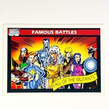 Marvel Impel 1990 Fall of the Mutants Famous Battles Card 102 MCU X-Men X-Factor - £1.17 GBP