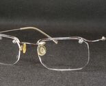 Gormanns DESIGN 2-1439 Silver Pewter Burgundy UNIQUE RARE EYEGLASSES 51-... - $64.34