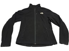 The North Face Womens Black Apex Bionic Windwall Full Zip S Jacket Distressed - £8.14 GBP