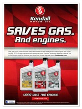 Kendall Motor Oil Long Live the Engine 2013 Full-Page Print Magazine Auto Ad - £7.66 GBP