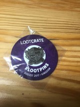 Loot Crate August 2017 Kingdom Loot Pin Coat of Arms NIP - £4.61 GBP