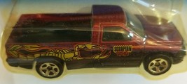 Hot Wheels #24 DODGE RAM 1500 Attack Pack Series 4/4 Maroon/Black Vintag... - $1.63