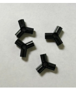 LEGO PN 10288 - Technic Axle and Pin Connector Triple - Black - 4 Pieces... - $10.65 CAD