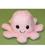 REVERSIBLE PLUSH OCTOPUS TEETURTLE MOODY HAPPY SAD MAD COLOR CHANGE PINK... - £6.94 GBP