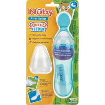 Nuby Silicone Squeeze Feeder With Spoon - £66.06 GBP
