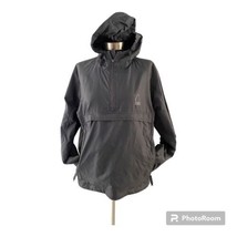 Sierra Designs Gray 100% Nylon Windbreaker Jacket Hooded Zip Pockets Size M - £15.48 GBP