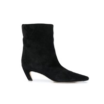 New Autumn Winter Concise Women Knee high boots Wedges Kitten heel Pointed Toe A - £74.86 GBP